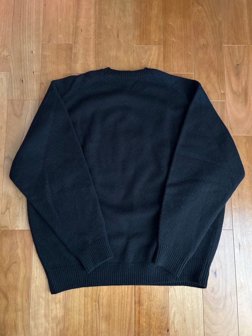 H BEAUTY&YOUTH クラシック ウール バルーンクルーネック Lサイズ