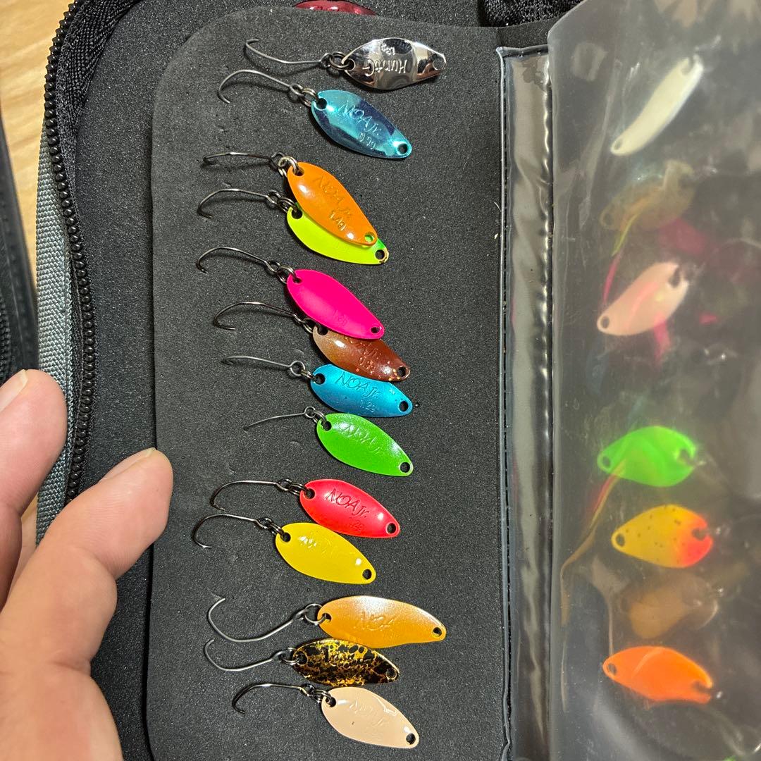 管理釣り場　スプーンセット売り