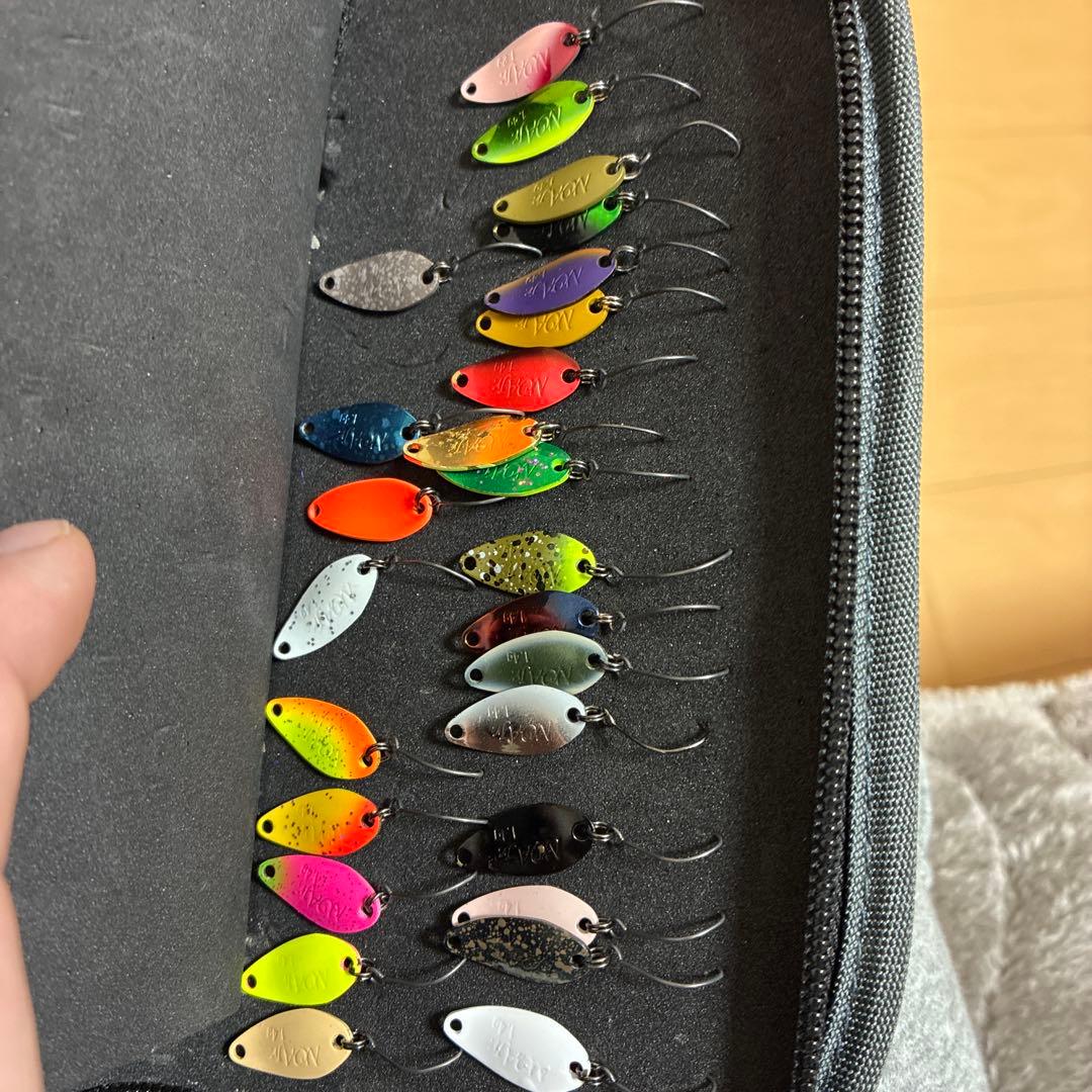 管理釣り場　スプーンセット売り