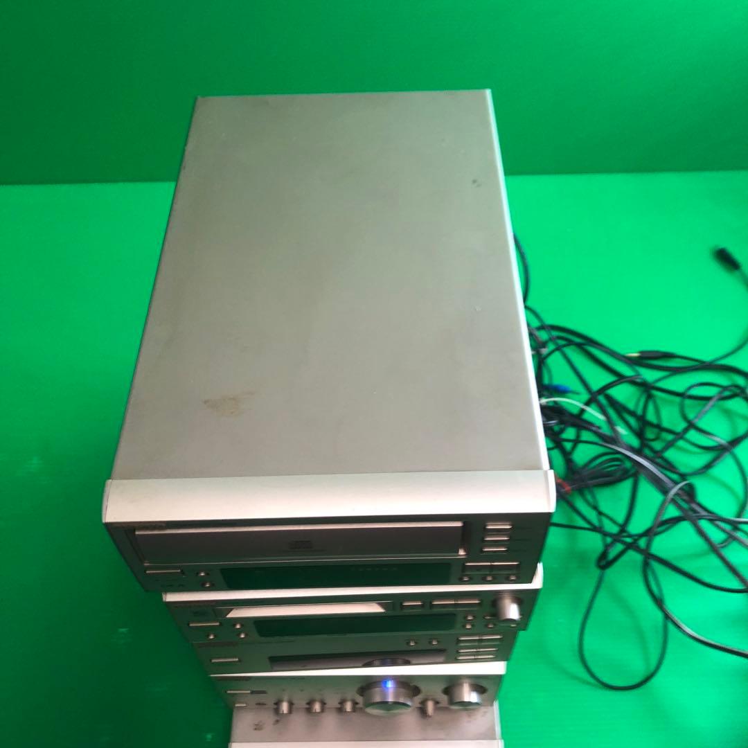 Onkyo ミニコンポ CDデッキ MDデッキ イコライザー アンプ プロセッサ