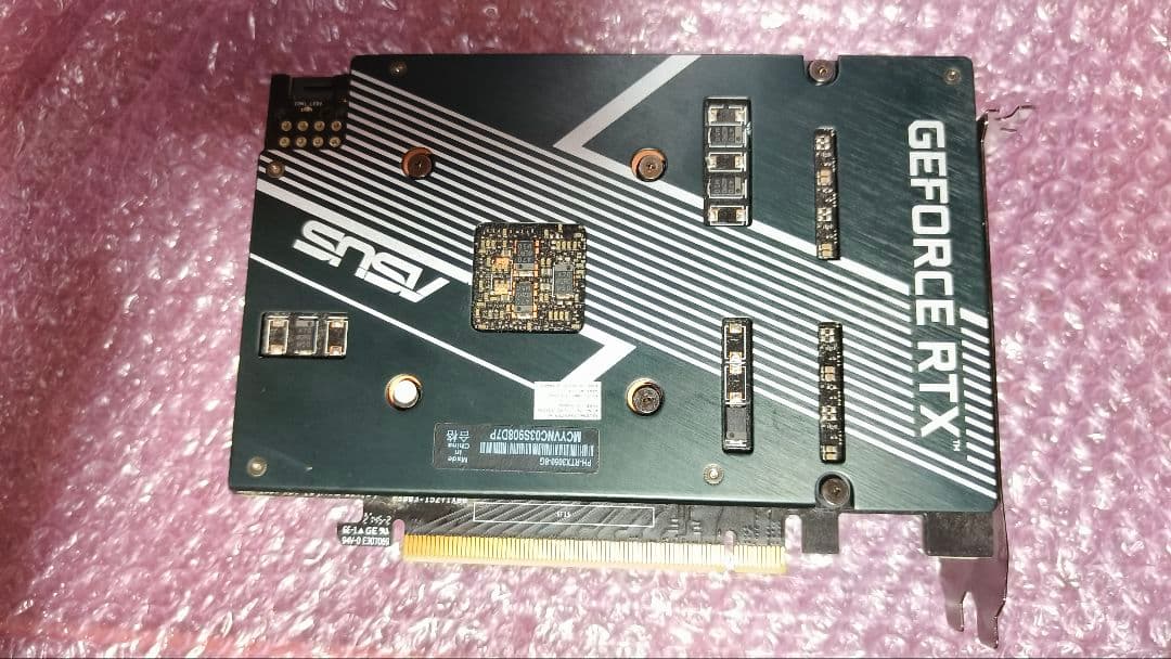 ASUS RTX 3050 8G 動作確認済み