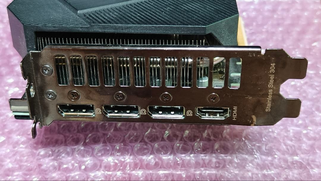 ASUS RTX 3050 8G 動作確認済み