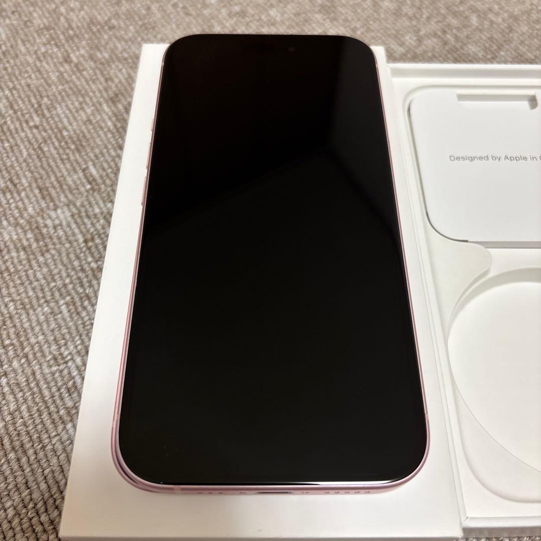 【美品】Apple iPhone15 128GB ピンク 本体