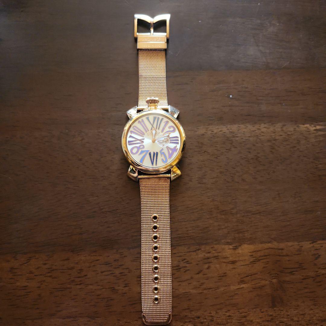 ガガミラノ　SLIM46　ゴールド