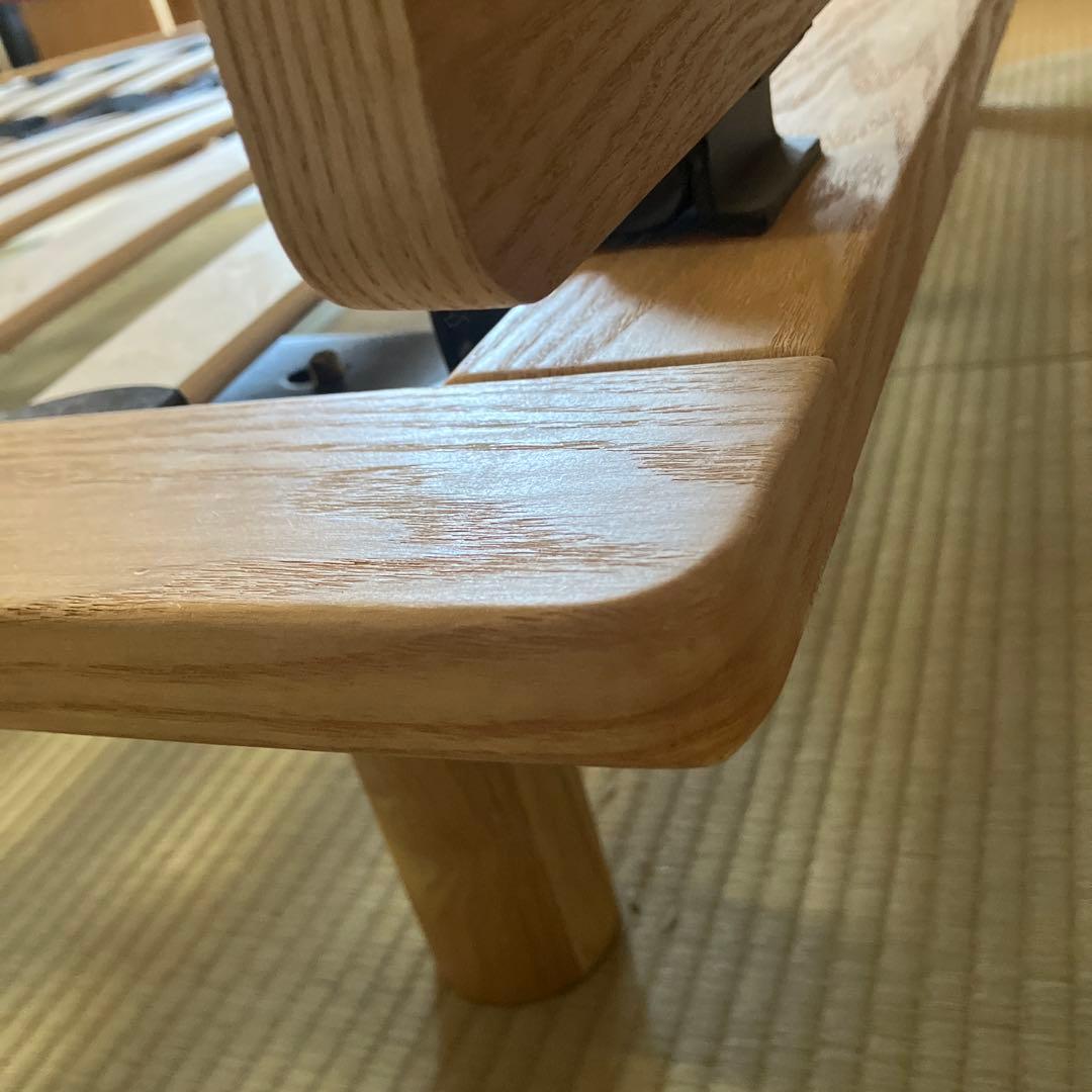 無印良品　ダブル ベッドフレーム