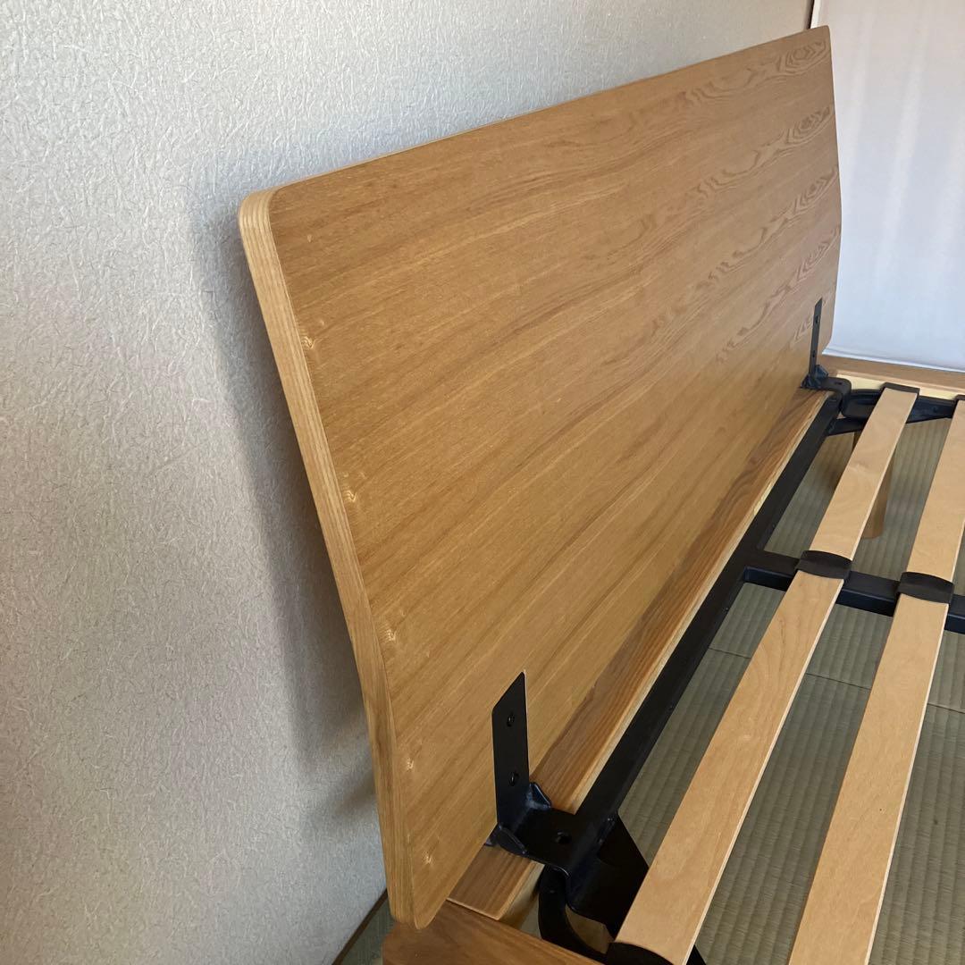 無印良品　ダブル ベッドフレーム