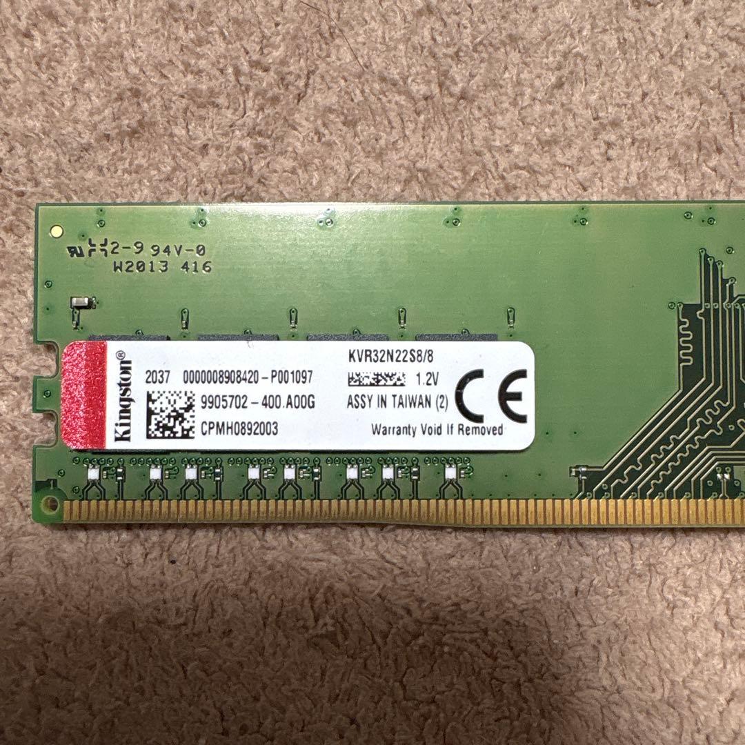 donguri1005 　8GB DDR4 メモリ 4枚とグラボ