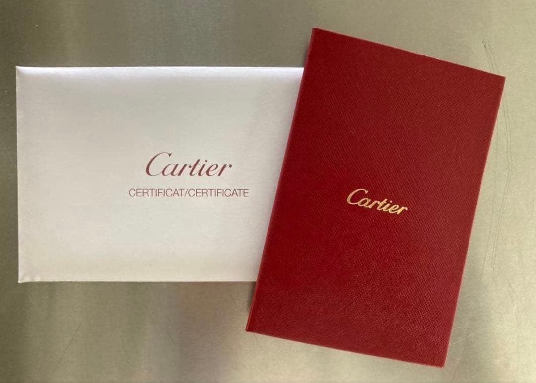 正規店購入 Cartier カルティエ プラチナダイヤリング 8号