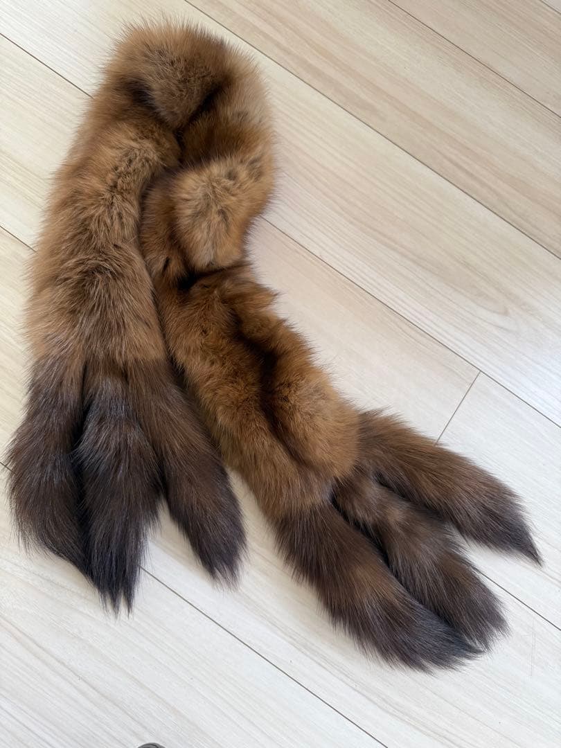 FOXEY BOUTIQUE ロシアンセーブル ファーマフラー　ちゃこら