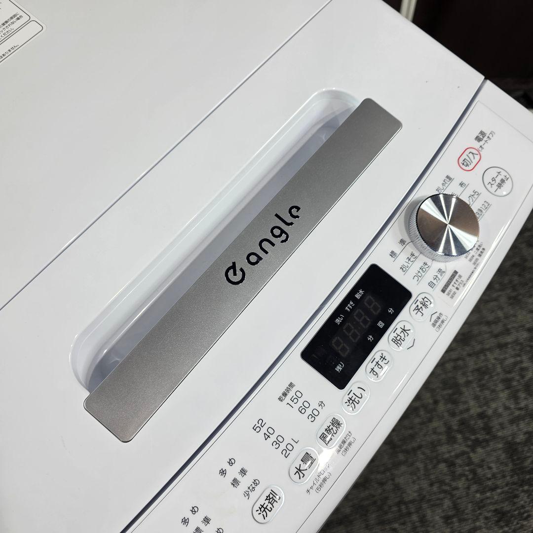 10327送料無料！2024年製！レトロデザイン！eangle 洗濯機