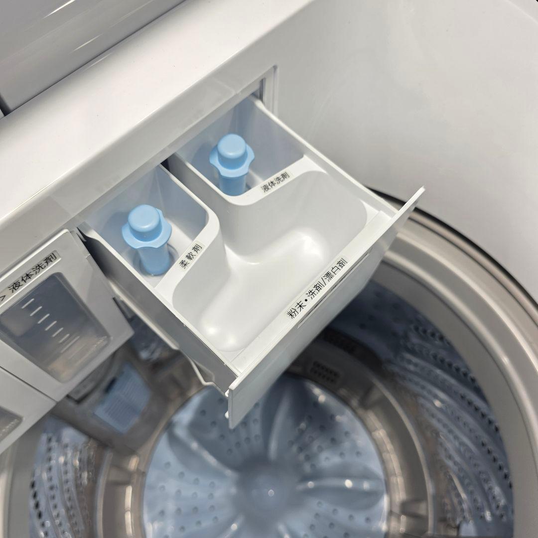 10327送料無料！2024年製！レトロデザイン！eangle 洗濯機