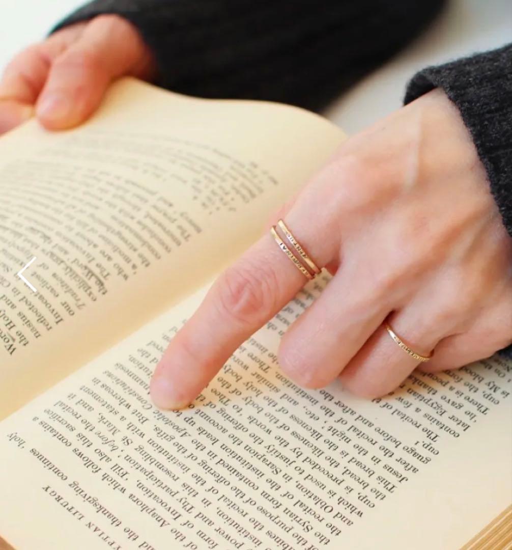 Atelier d'antan〈 Grand-mère 〉K10リング 雪月