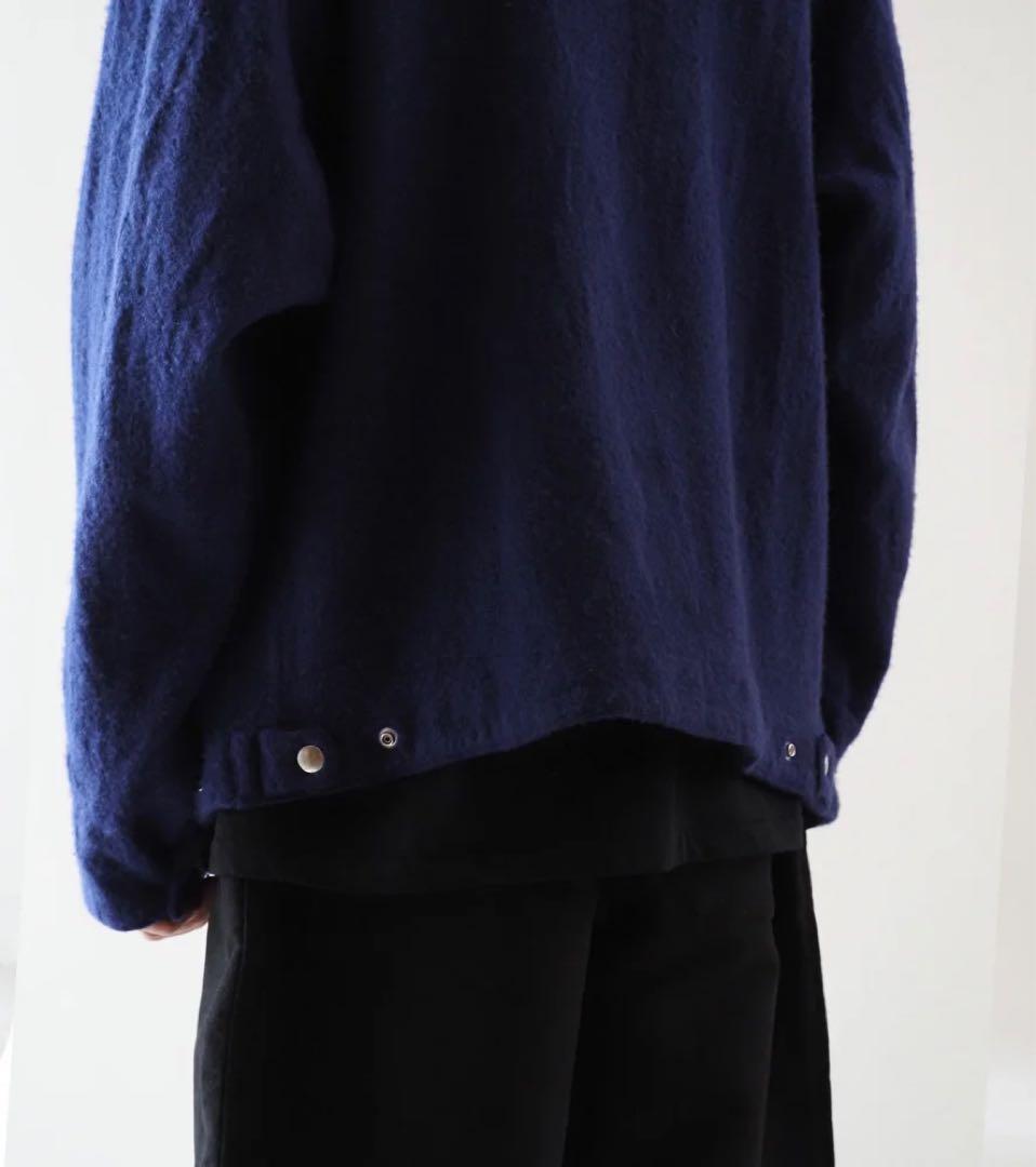 COMOLI 25AW 縮絨ウール ジップ ショート ジャケット サイズ2