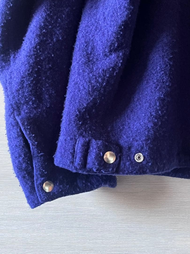 COMOLI 25AW 縮絨ウール ジップ ショート ジャケット サイズ2