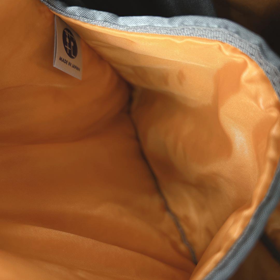 美品 廃盤品 ポーター タンカー 2WAYブリーフトートバック シルバーグレー