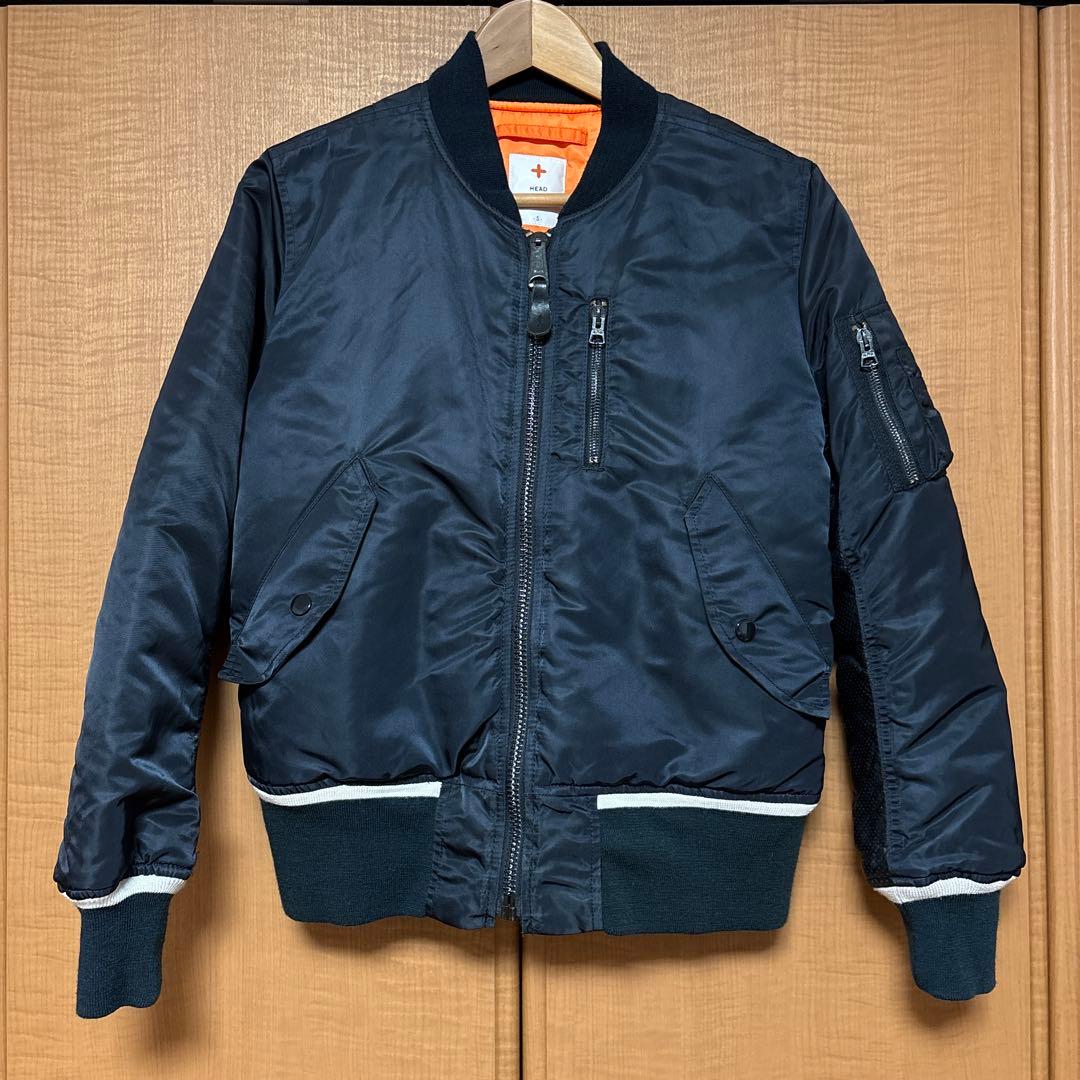 ヘッドポータープラス　MA-1 sizeS BLACK alpha