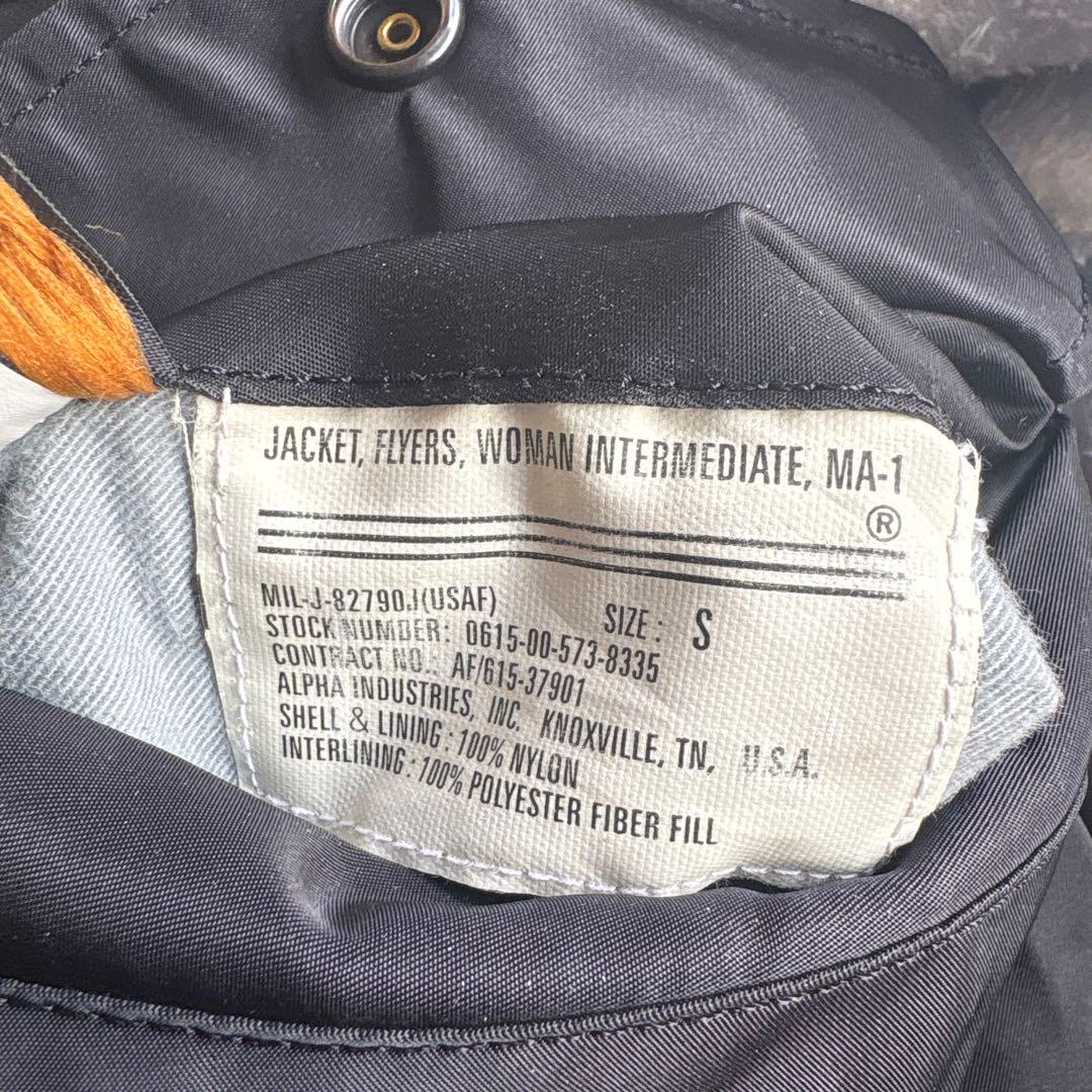 ヘッドポータープラス　MA-1 sizeS BLACK alpha