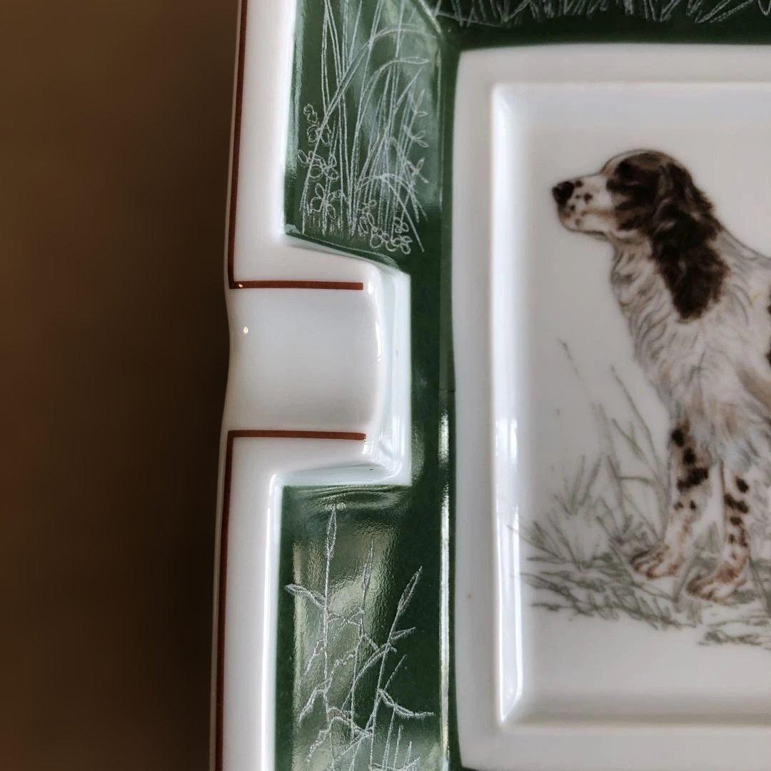 エルメスHERMESアッシュトレイ ヴィンテージ　犬