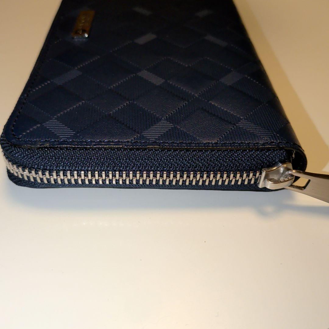 BLACK LABEL CRESTBRIDGE 長財布 ネイビー