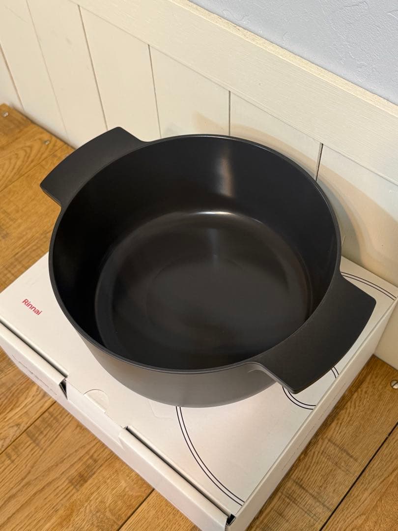 新品 リンナイ レジェロ 無水鍋 RBO-MN22a（MB）