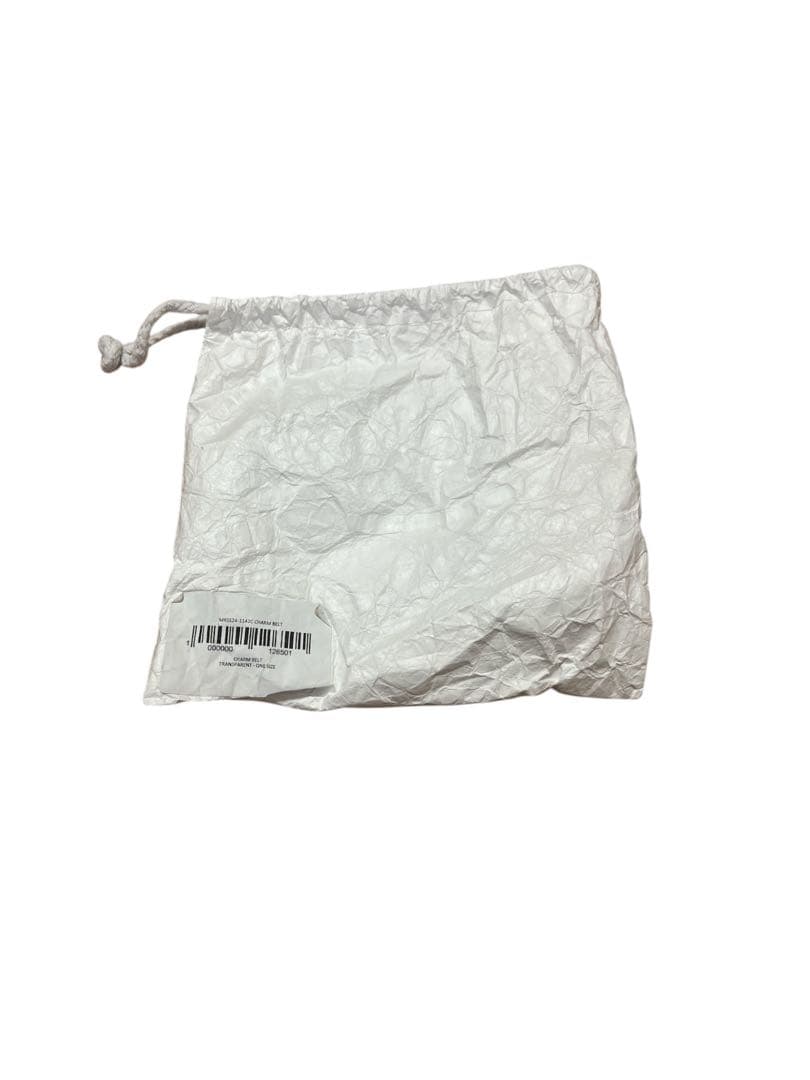 新品タグ付き　martine rose charm belt