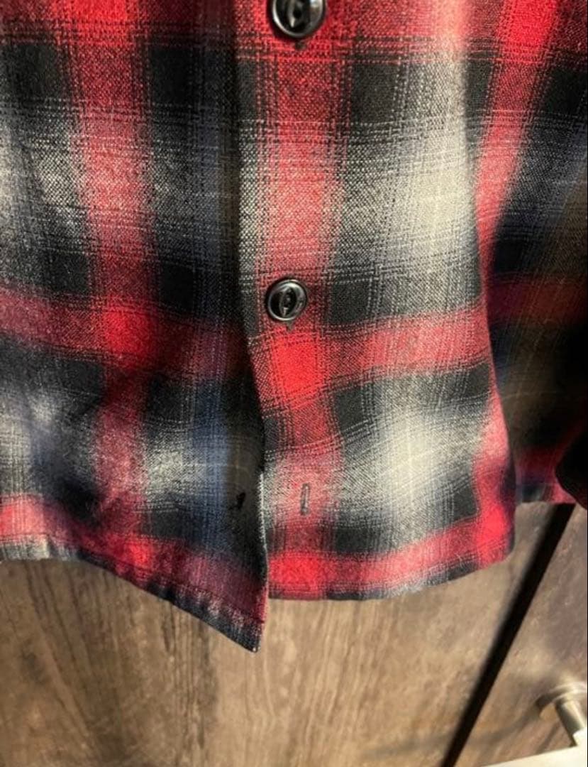 TENDERLOIN ウールチェックシャツ（欠品有）