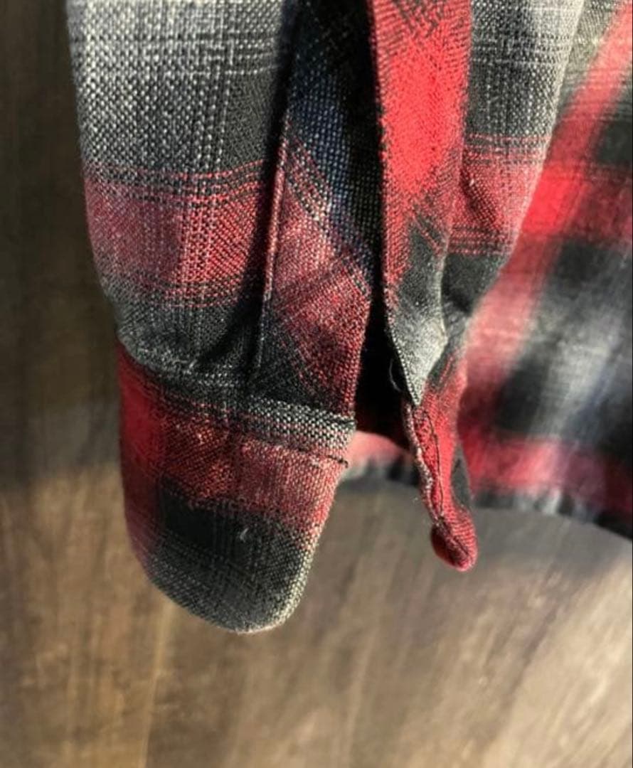 TENDERLOIN ウールチェックシャツ（欠品有）