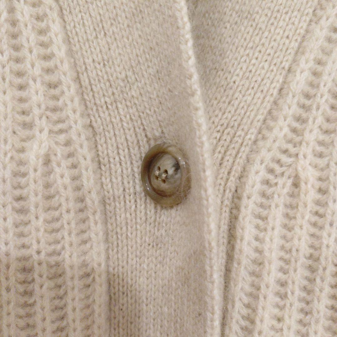 【Spick and Span】ヤクウールニットカーディガン