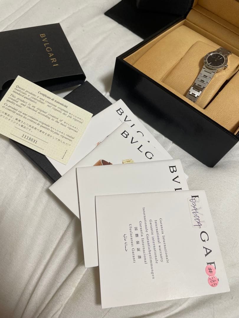 【電池切れ】BVLGARI 時計