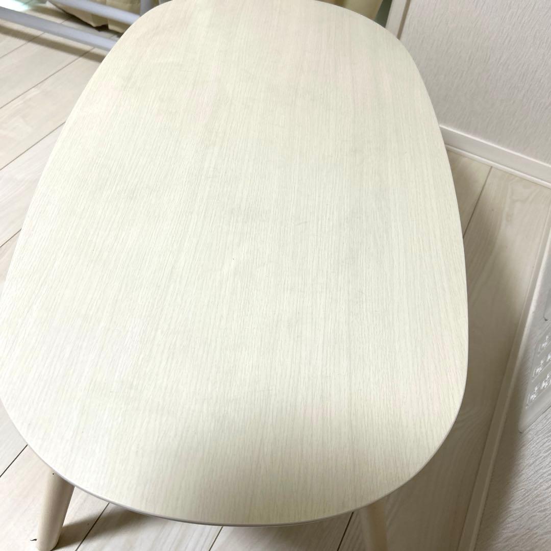 折り畳み脚 コンパクト カジュアル コタツ カルミナ950WN ホワイト