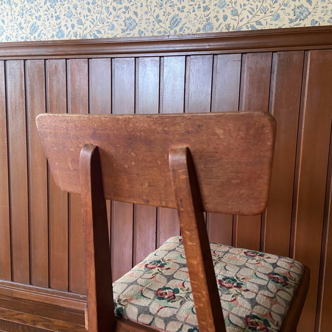 ビンテージ　チェア　椅子　古い椅子　アンティーク　昭和レトロ