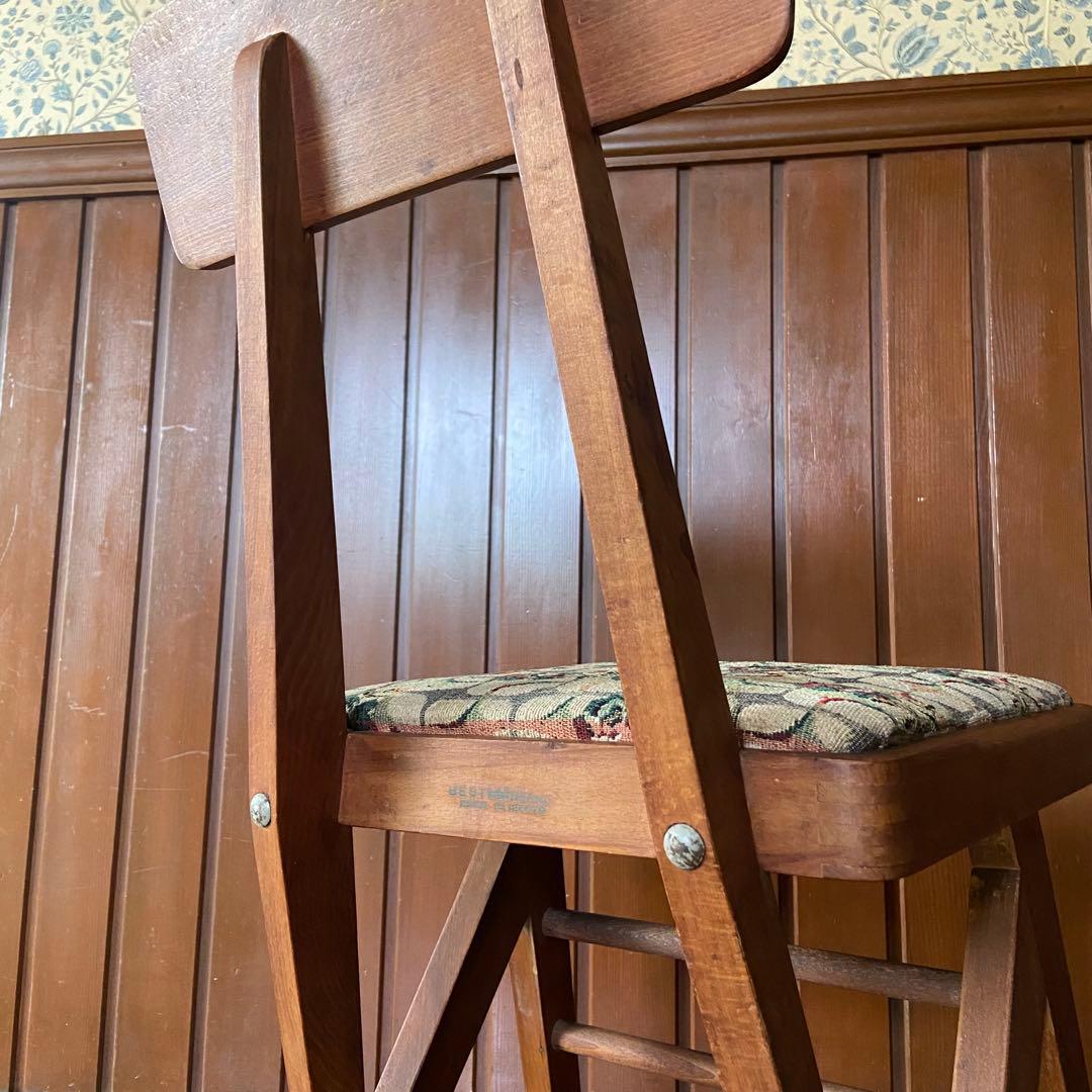 ビンテージ　チェア　椅子　古い椅子　アンティーク　昭和レトロ