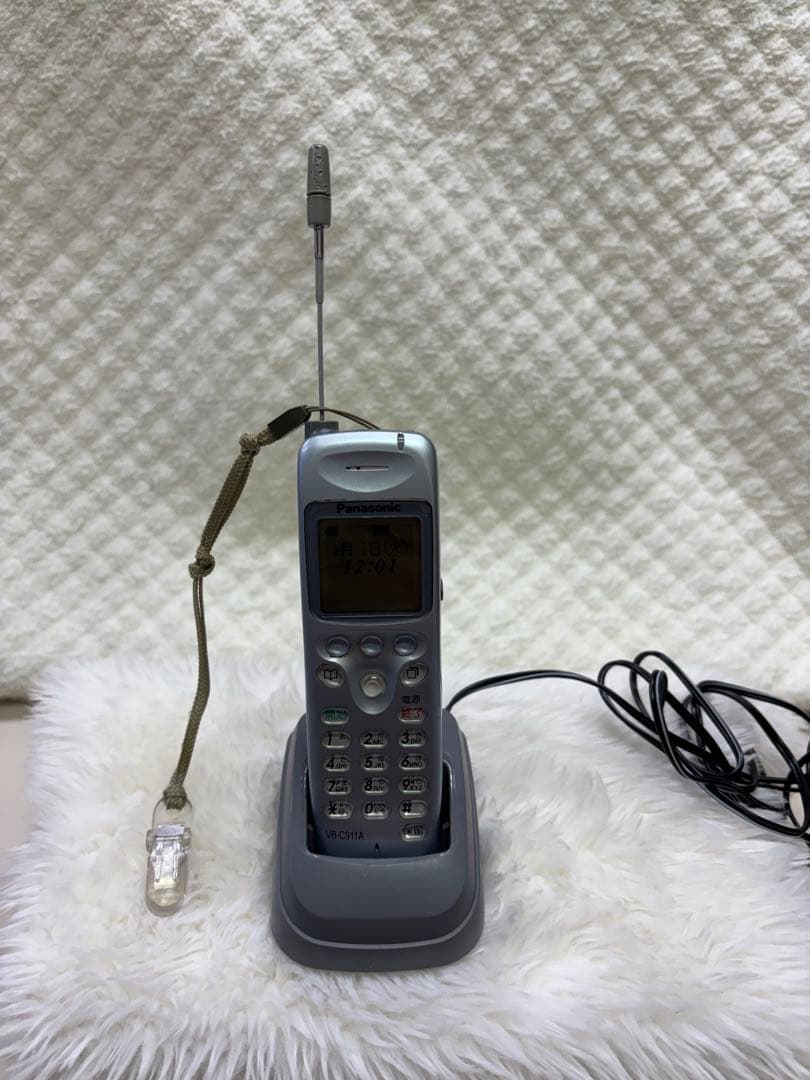Panasonic VB-C911A シルバー充電器付き