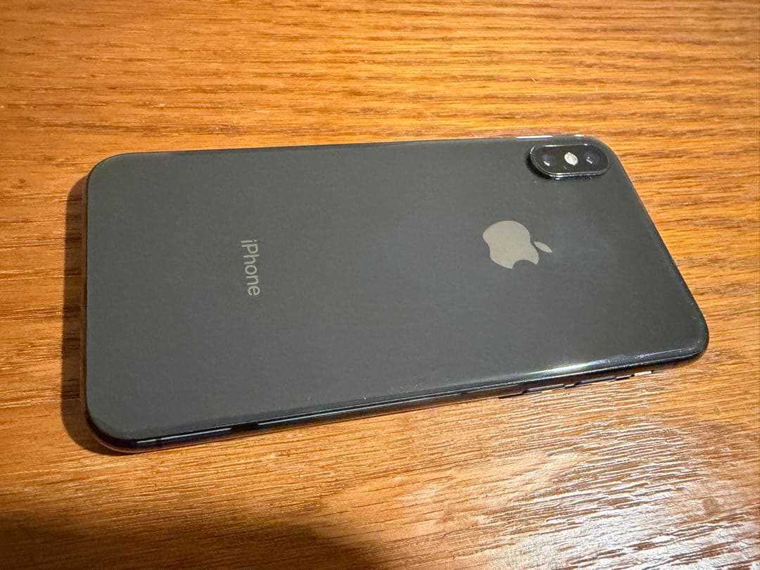 Apple iPhoneX スペースグレー 起動確認済 SIMフリー