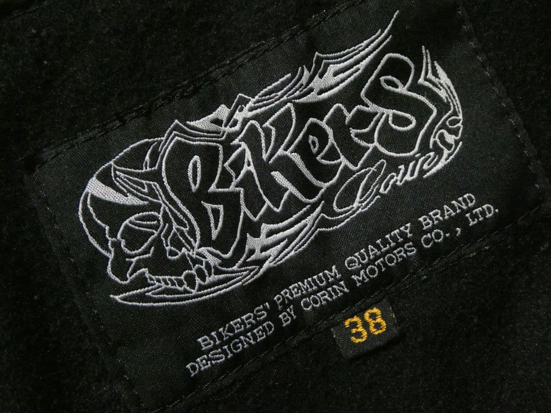 ヴィンテージ！USED加工！ライナー付き完品！短丈シングルレザーライダース38