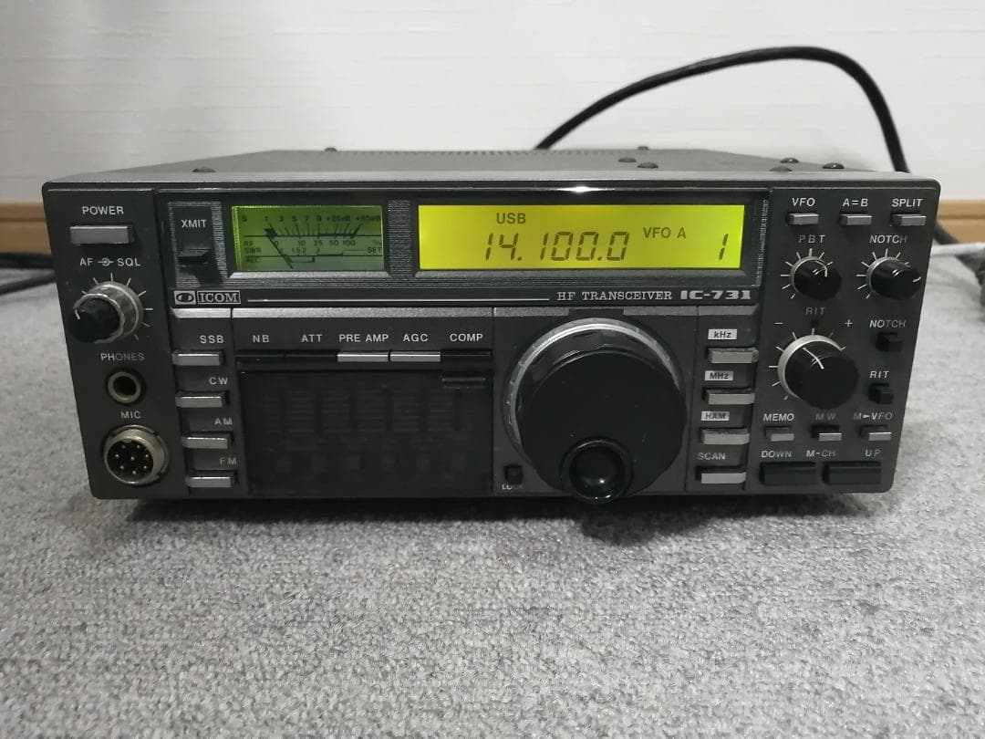 【渡辺岳】ICOM IC-731　無線機
