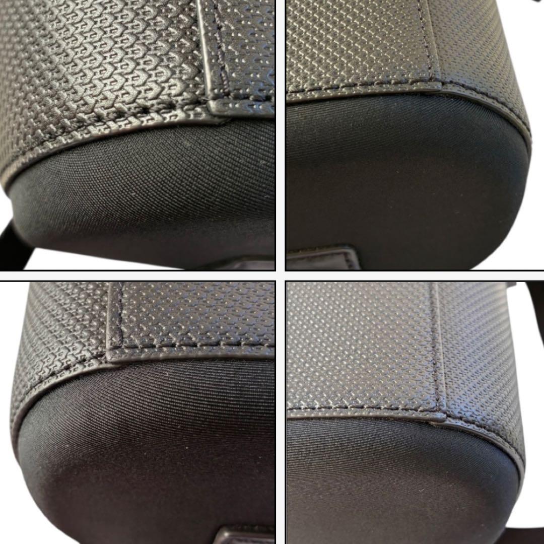 新品✨ラコステ CHANTACO ボストンショルダー 黒収納◎メンズ収納抜群