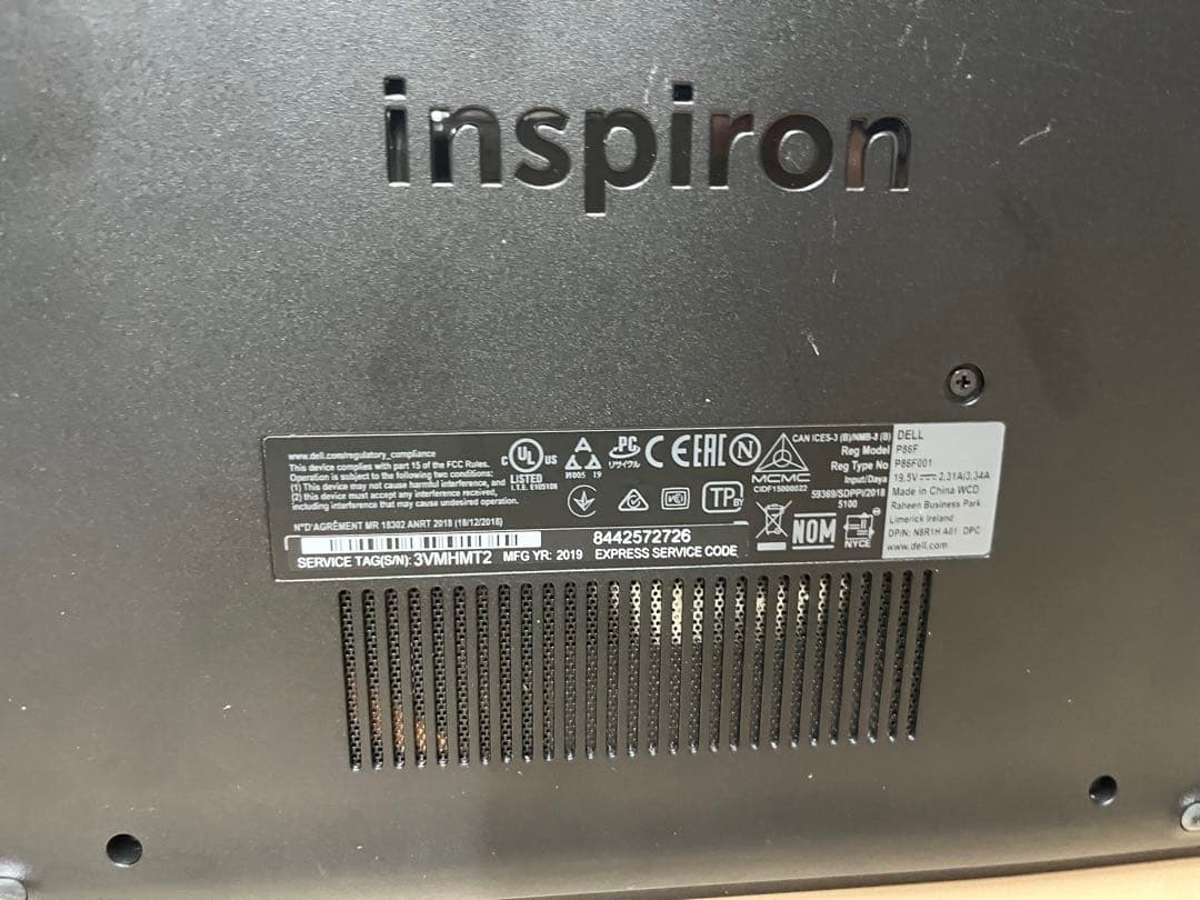 Dell Inspiron 2019年モデル ノートPC