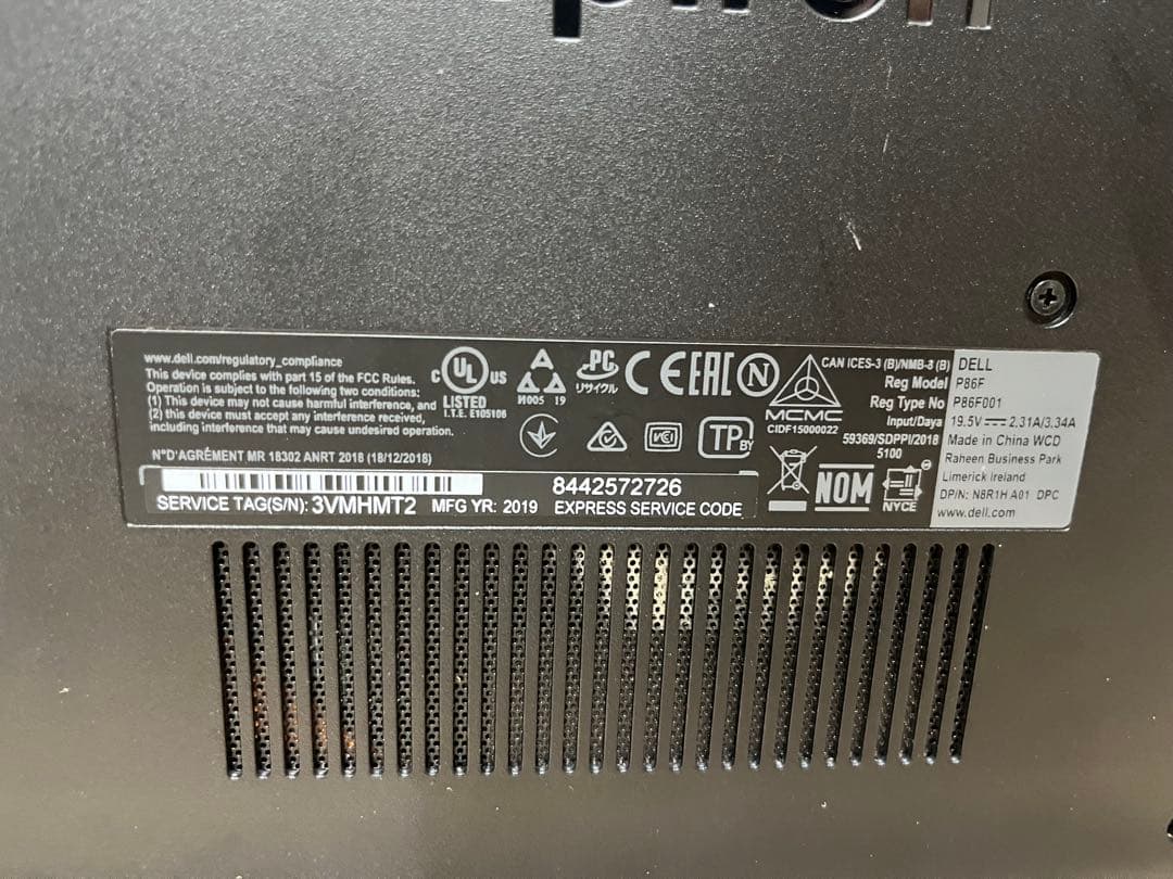 Dell Inspiron 2019年モデル ノートPC