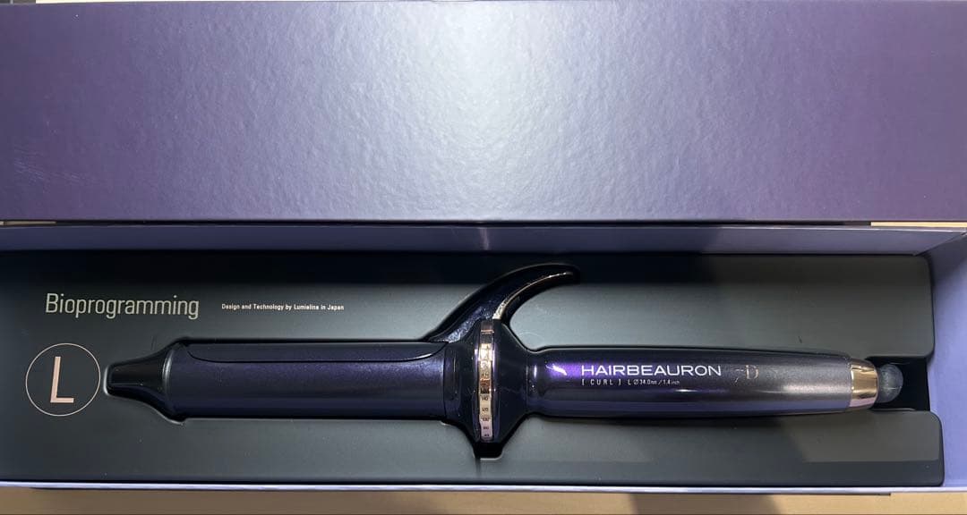 HAIRBEAURON 27D Plus Lサイズ 34mm カールアイロン