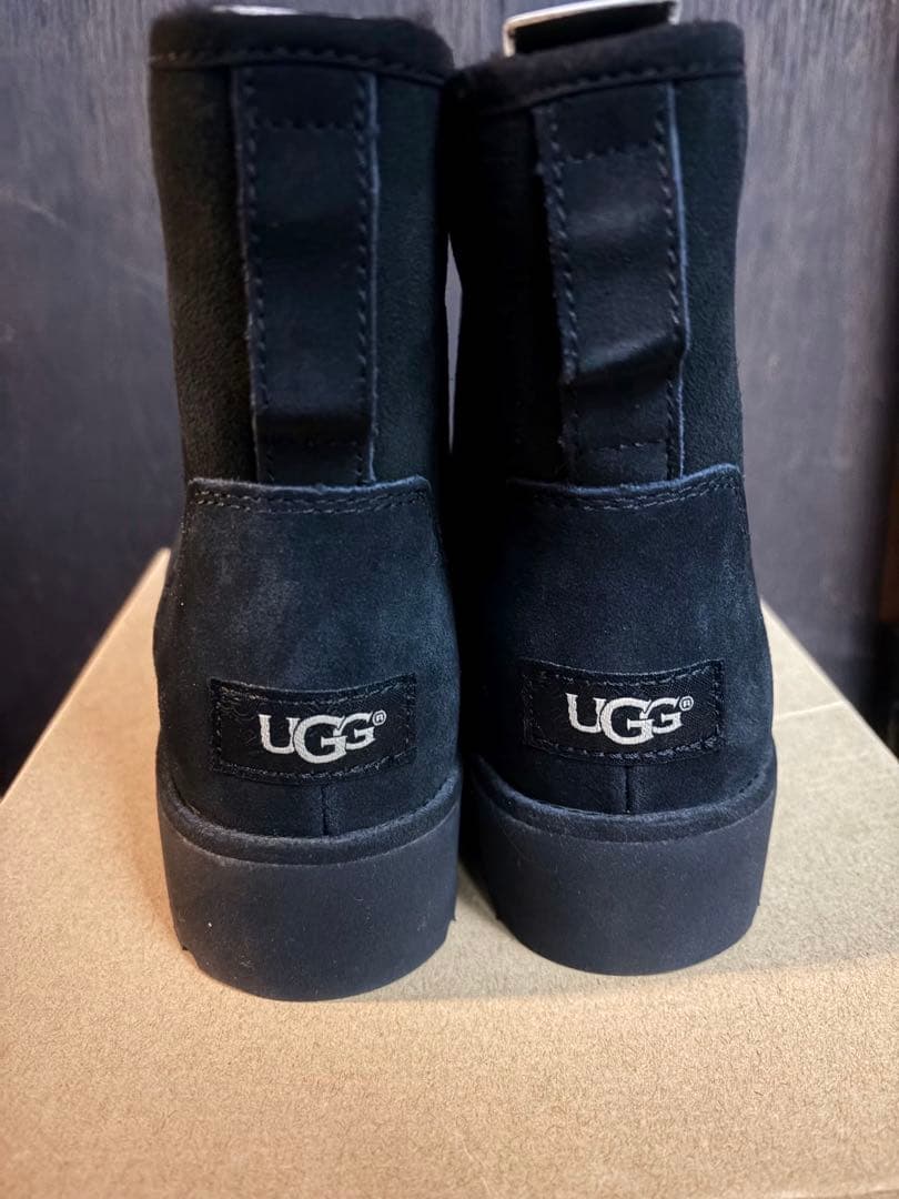 【未着用】UGG ブーツ W KRISTIN ブラック 6