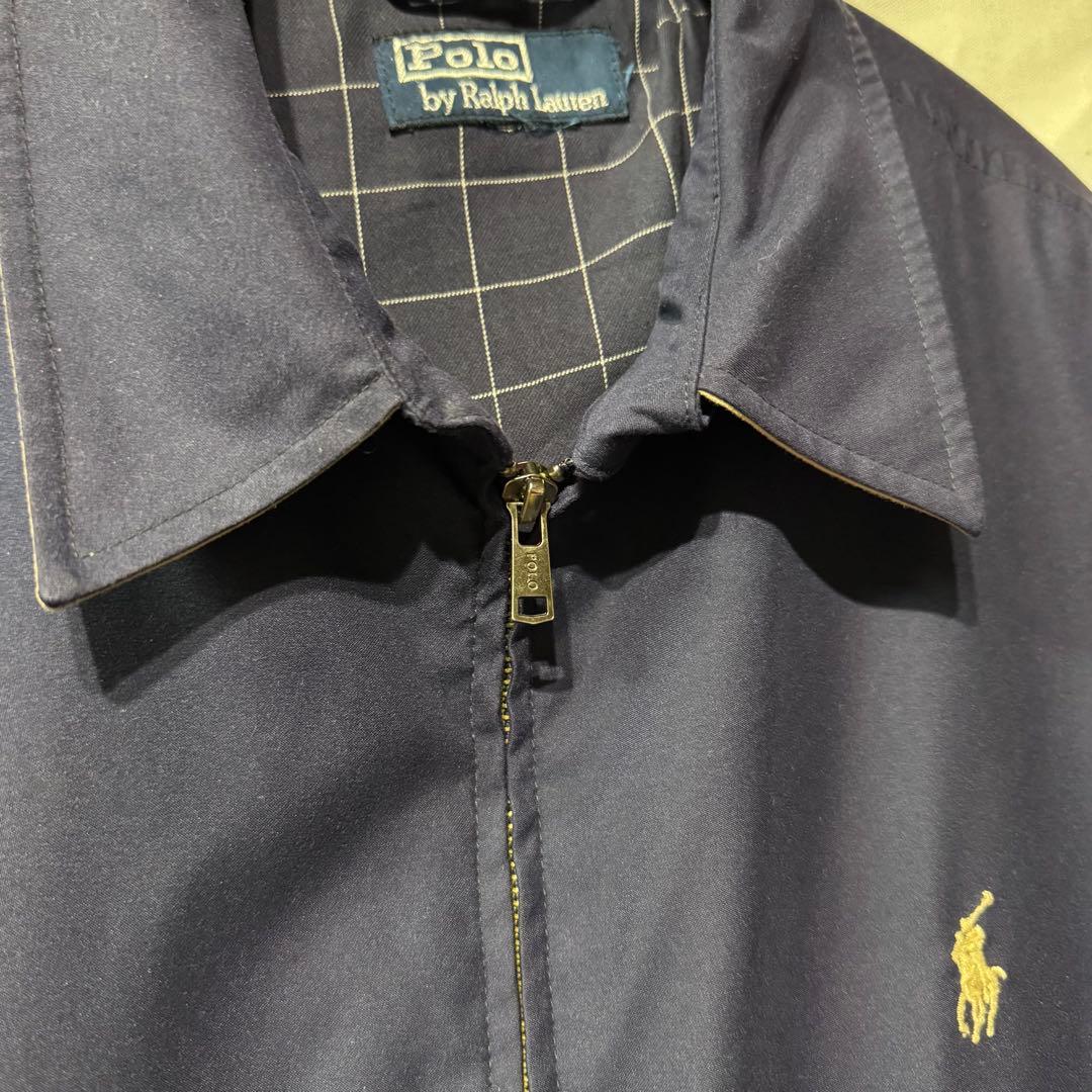 Ralph Lauren スイングトップ フェード ネイビー