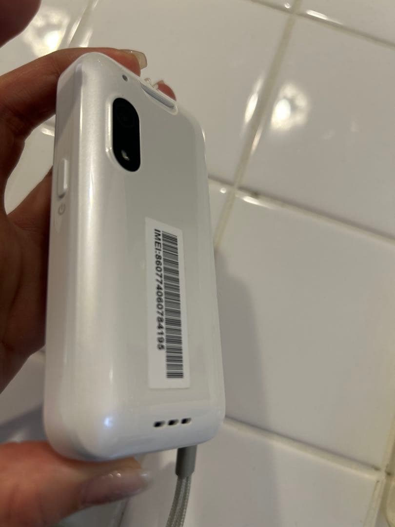 ソフトバンク　キッズフォン3 白　ホワイト