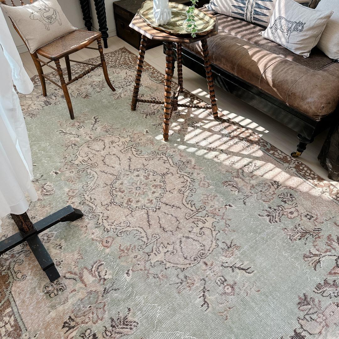 とも トルコヴィンテージラグ A83