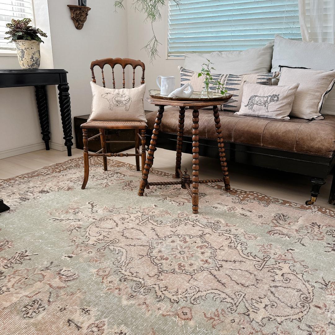 とも トルコヴィンテージラグ A83