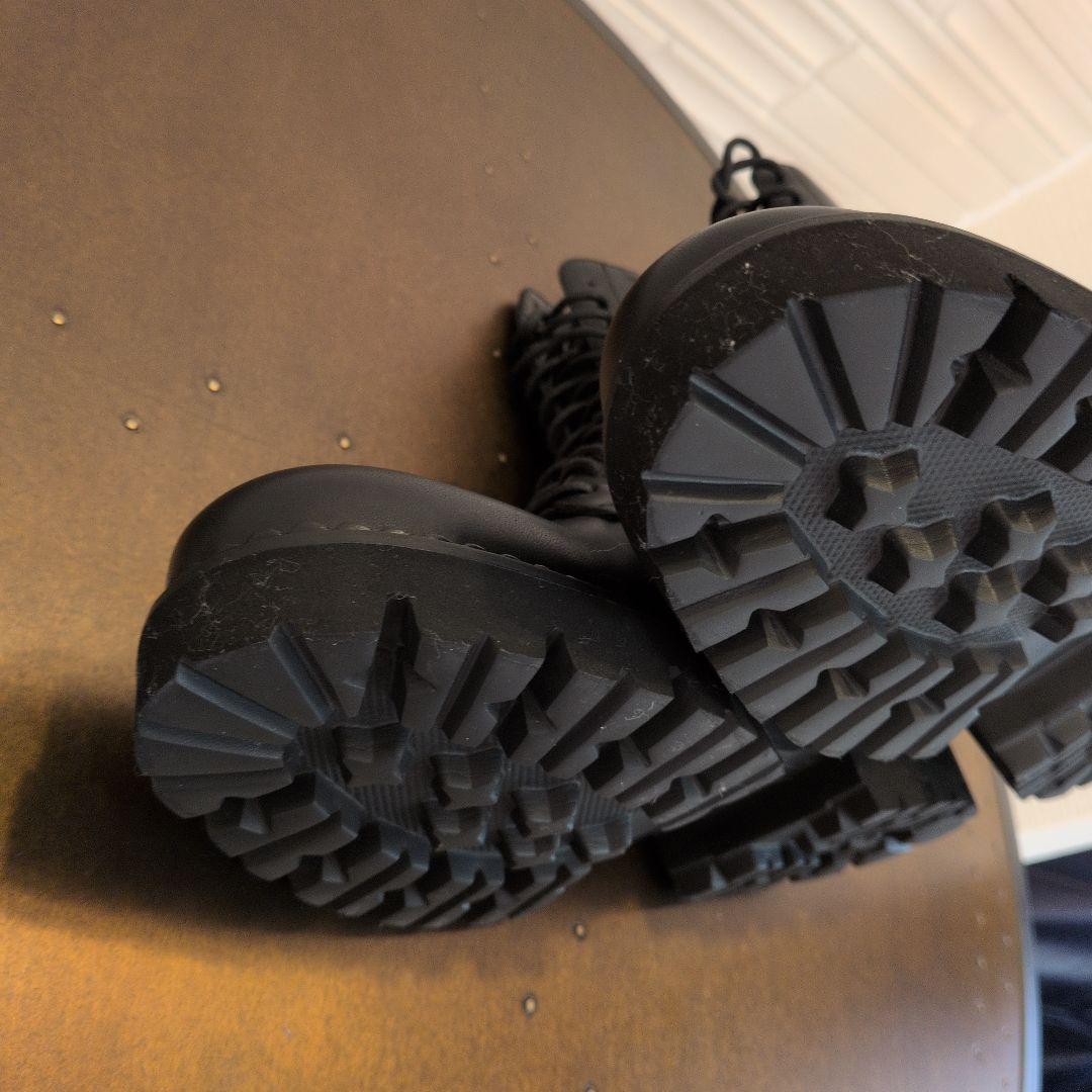 人気完売✨FABIO RUSCONI レースアップブーツ サイドジップ 38号