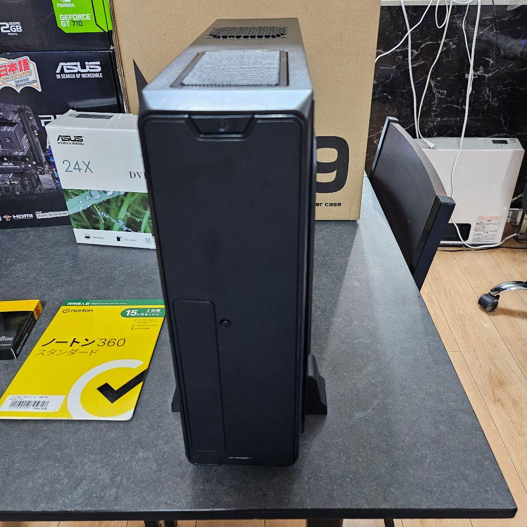 新品デスクトップPC　Ryzen 5 3500 GT710 DVD-RW