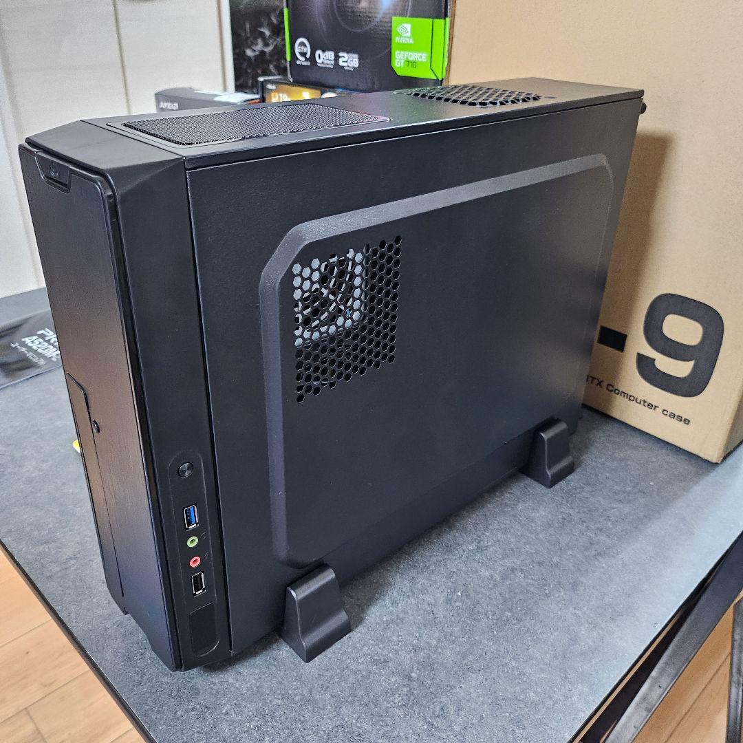 新品デスクトップPC　Ryzen 5 3500 GT710 DVD-RW