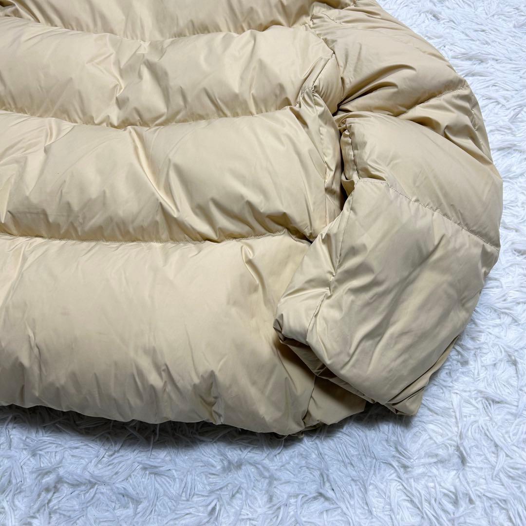 未使用級 大きめ XL ユニクロ パウダーソフトダウンジャケット イエロー