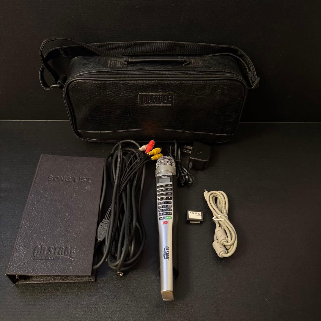 【美品】ON STAGE パーソナルカラオケ Z-PK1200G＋追加チップ